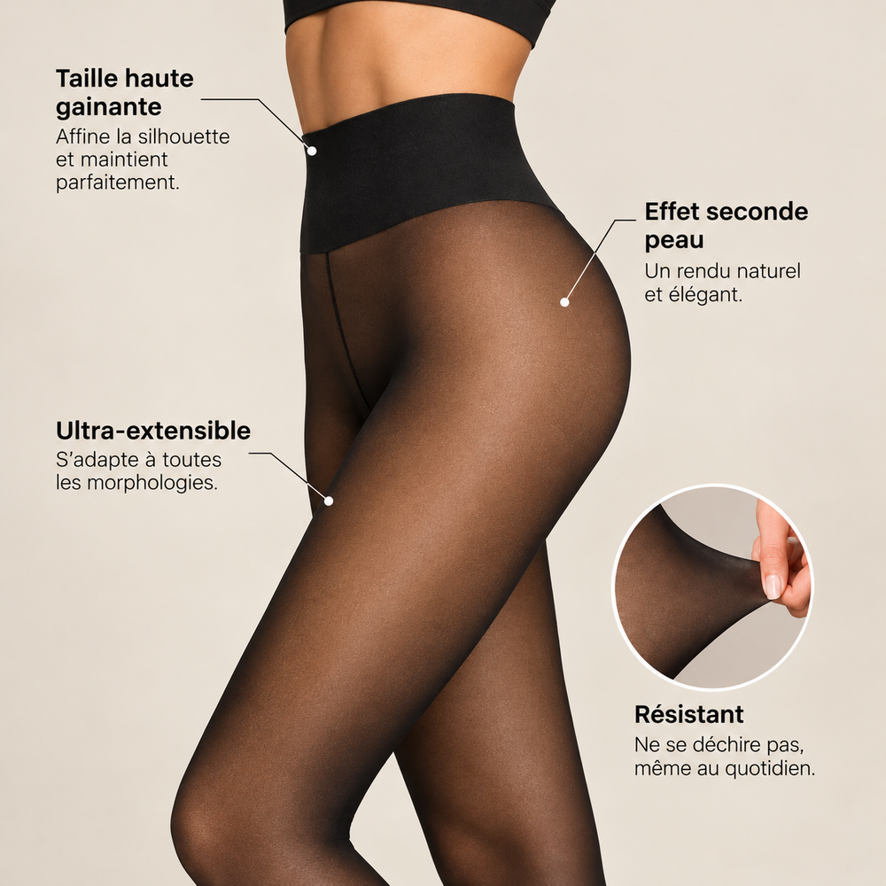 Collant Polaire Thermique Gainant